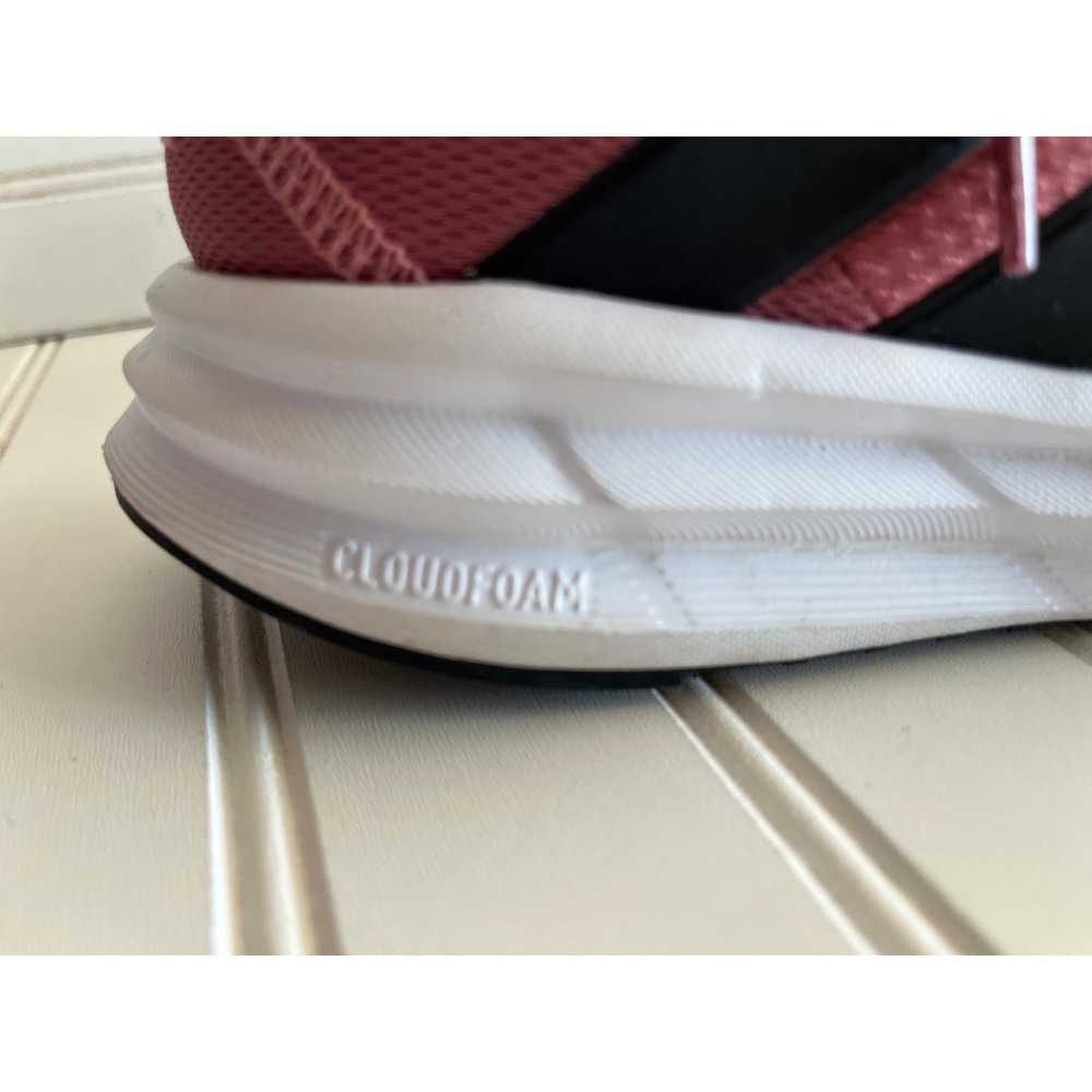 Adidas Duramo 10 Women Running Shoes Pink Black Cloudfoam GW8348 Size 7.5 - Picture 6 of 8